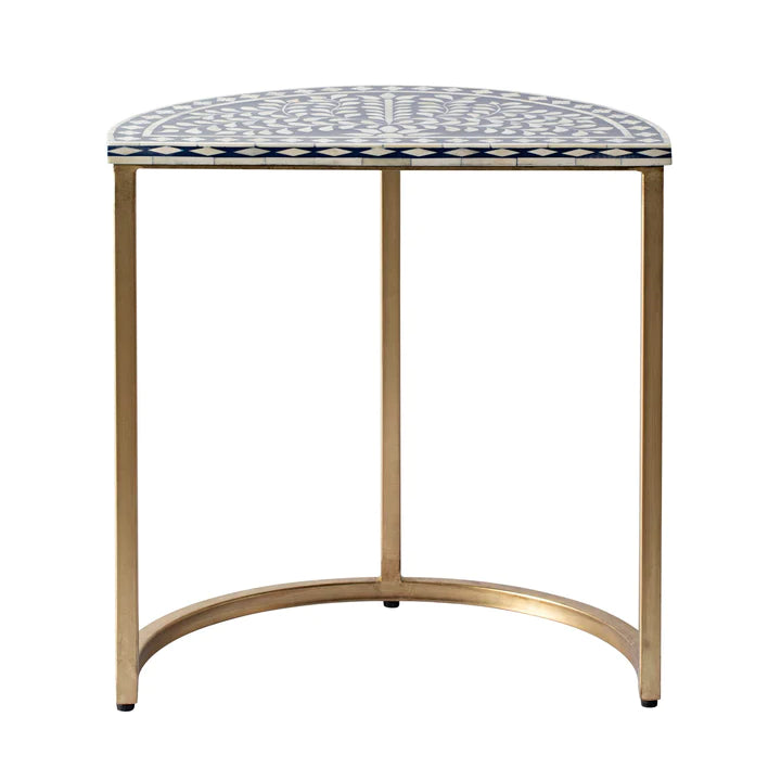 Sylvan Set of Half Moon End Tables - Ziba Homes