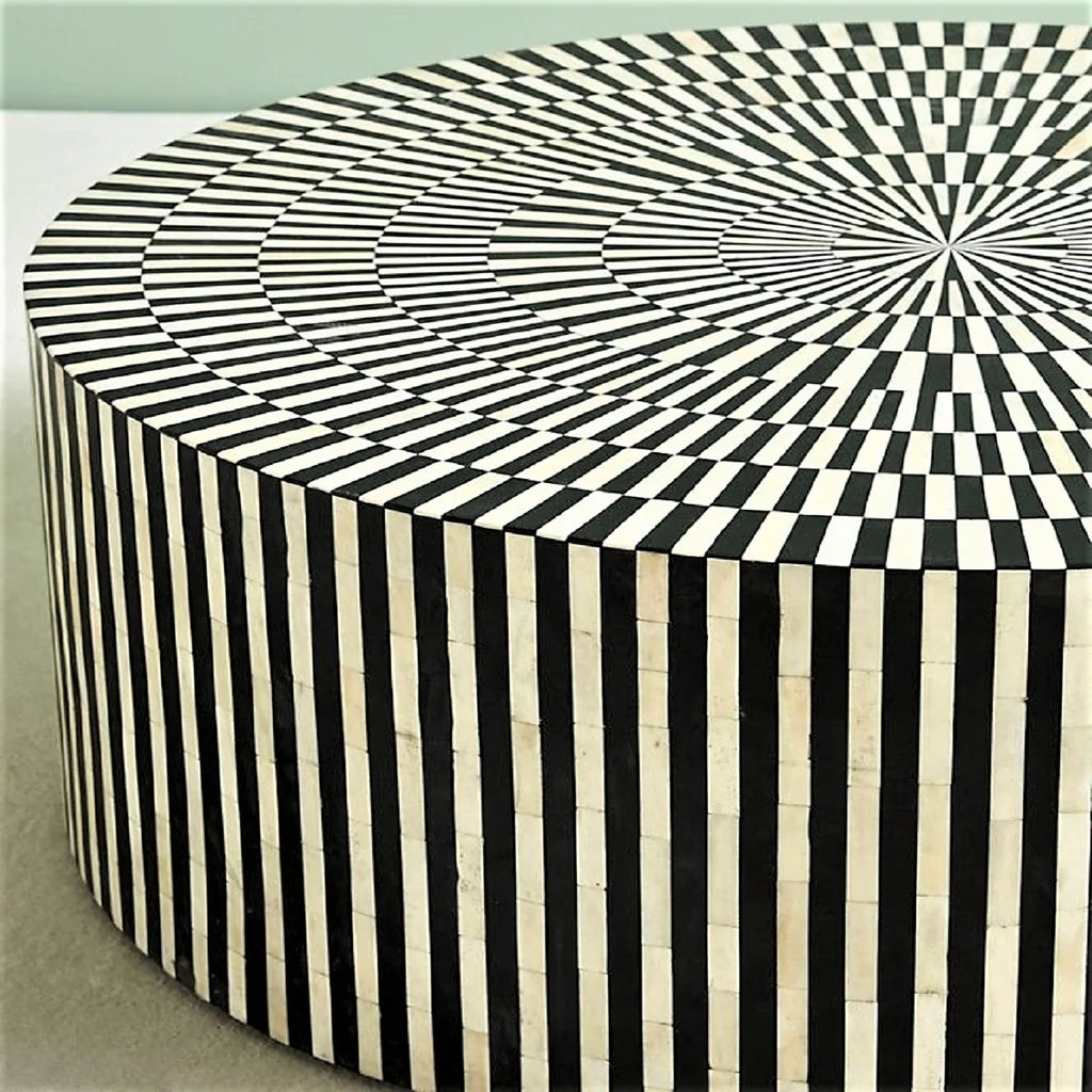 Suhira Inlay Coffee Table D - Ziba Homes