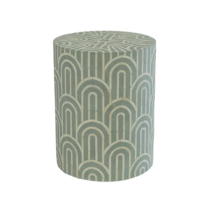 Daydream Inlay End Table - Ziba Homes