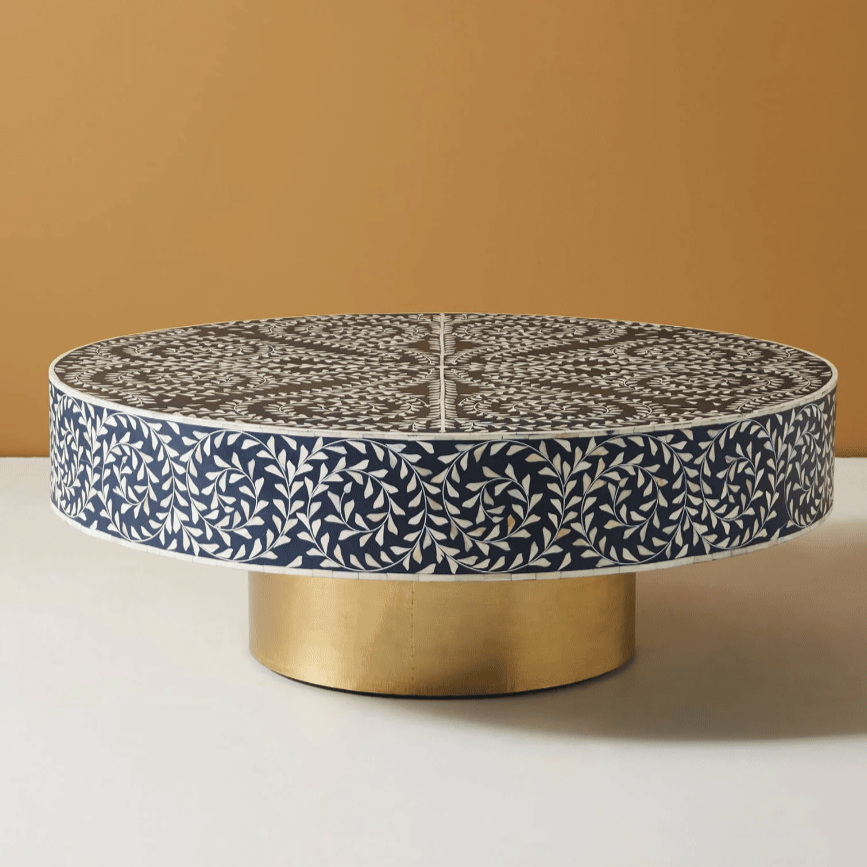 Sylvan Inlay Coffee Table - Ziba Homes