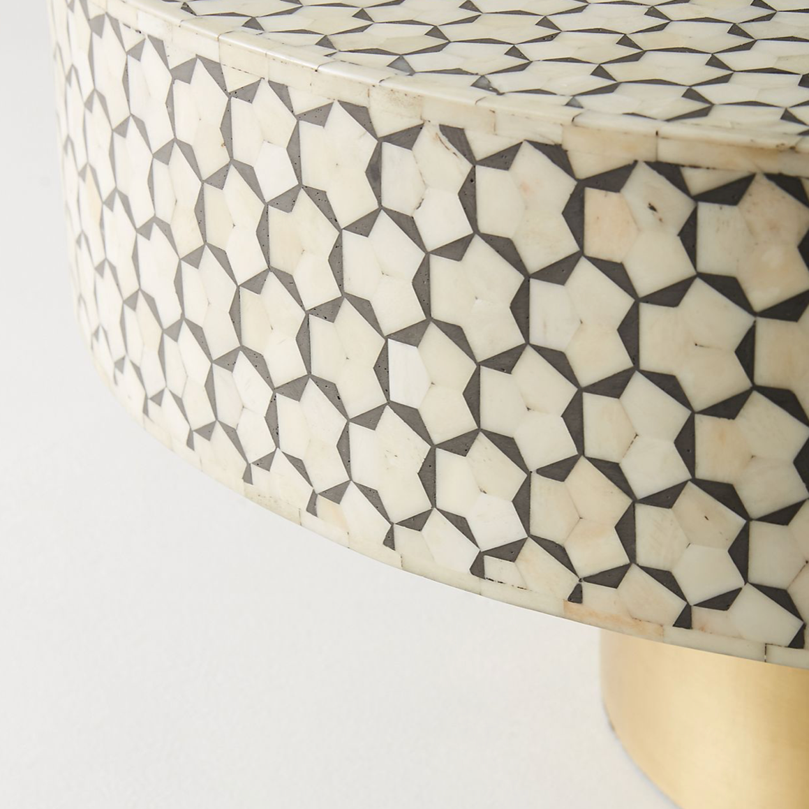 Khaab Inlay Coffee Table - Ziba Homes