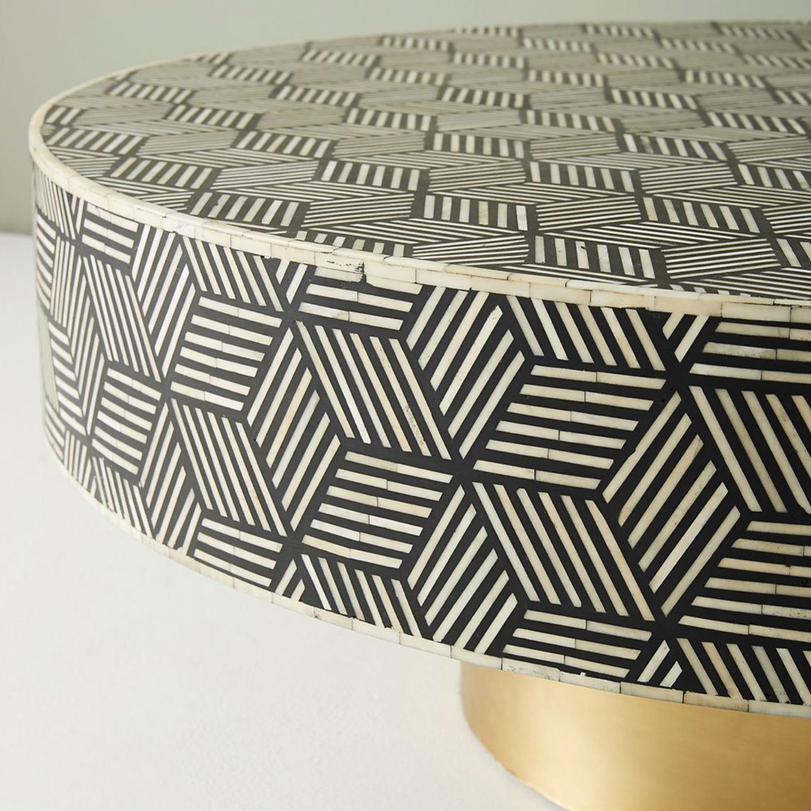 Mist Inlay Coffee Table - Ziba Homes