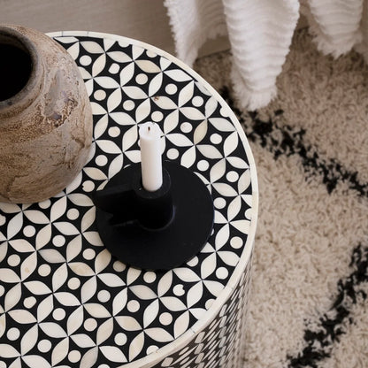 Medley Inlay End Table - Ziba Homes