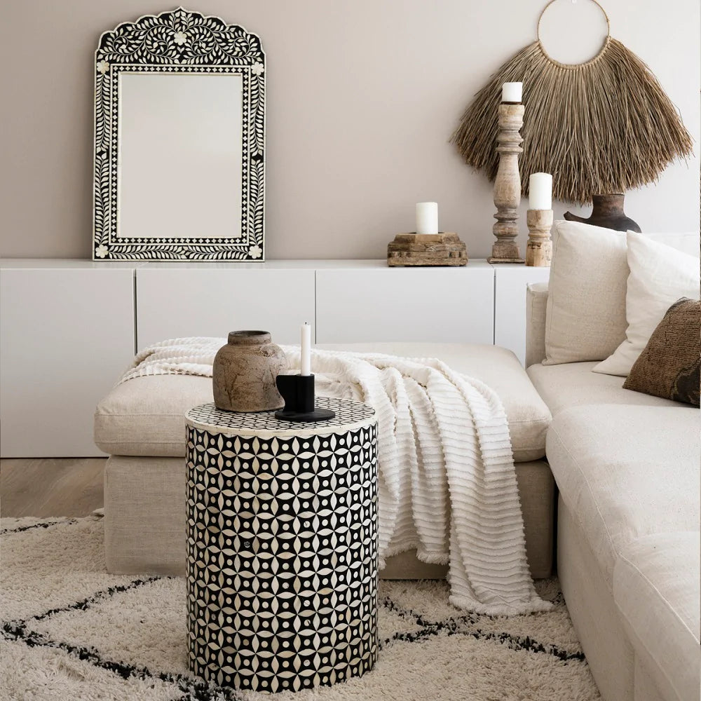Medley Inlay End Table - Ziba Homes
