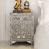 Sylvan Mother Of Pearl Nightstand - Ziba Homes