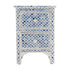 Inlay Dyed Bone Bedside Table - Ziba Homes