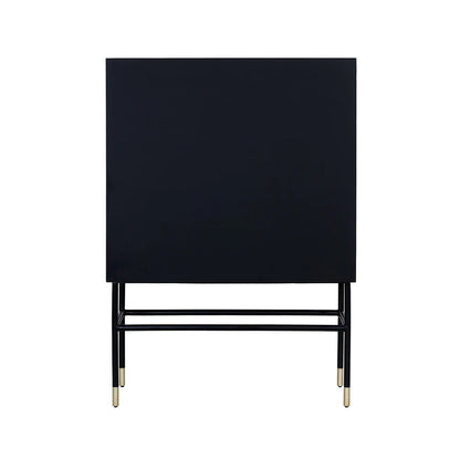 Noir Inlay Bar Cabinet - Ziba Homes